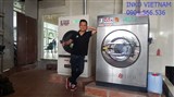 Lắp đặt máy giặt công nghiệp cho khách sạn ở Quảng Ninh